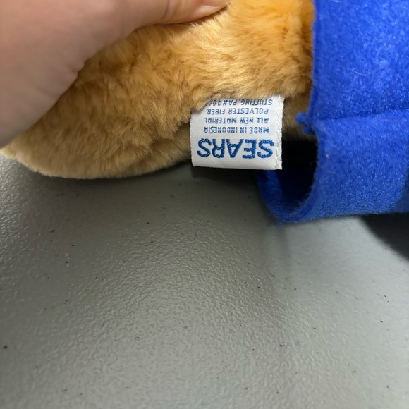 Sears VTG Paddington Bear Plush Stuffed Animal Toy Felt Rain Jacket Hat - Picture 11 of 12